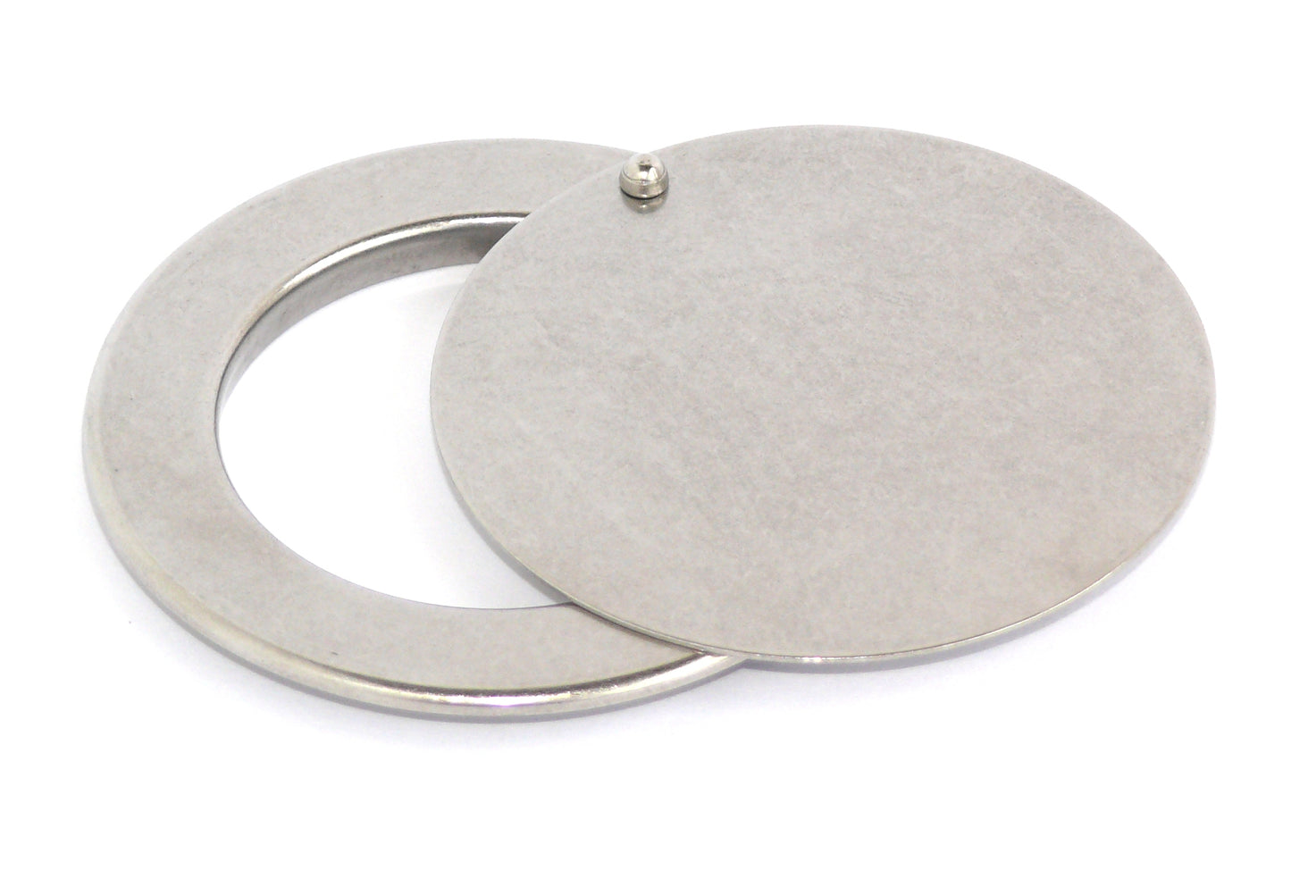 Optie: Rozet met anti-stofplaatje voor SleutelSafe 70mm