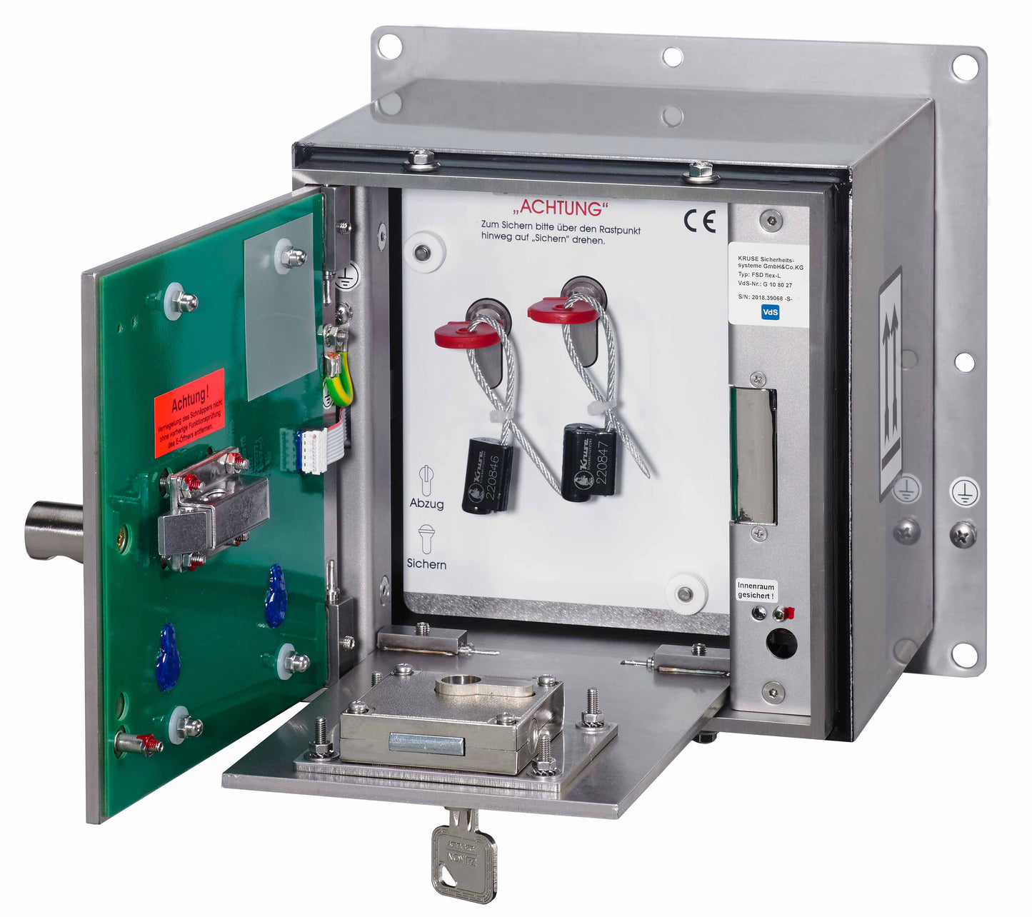 FSD FLEX-L-PC17-SABO Brandweer Sleutelkluis FLEX-L Sabotagebescherming rondom